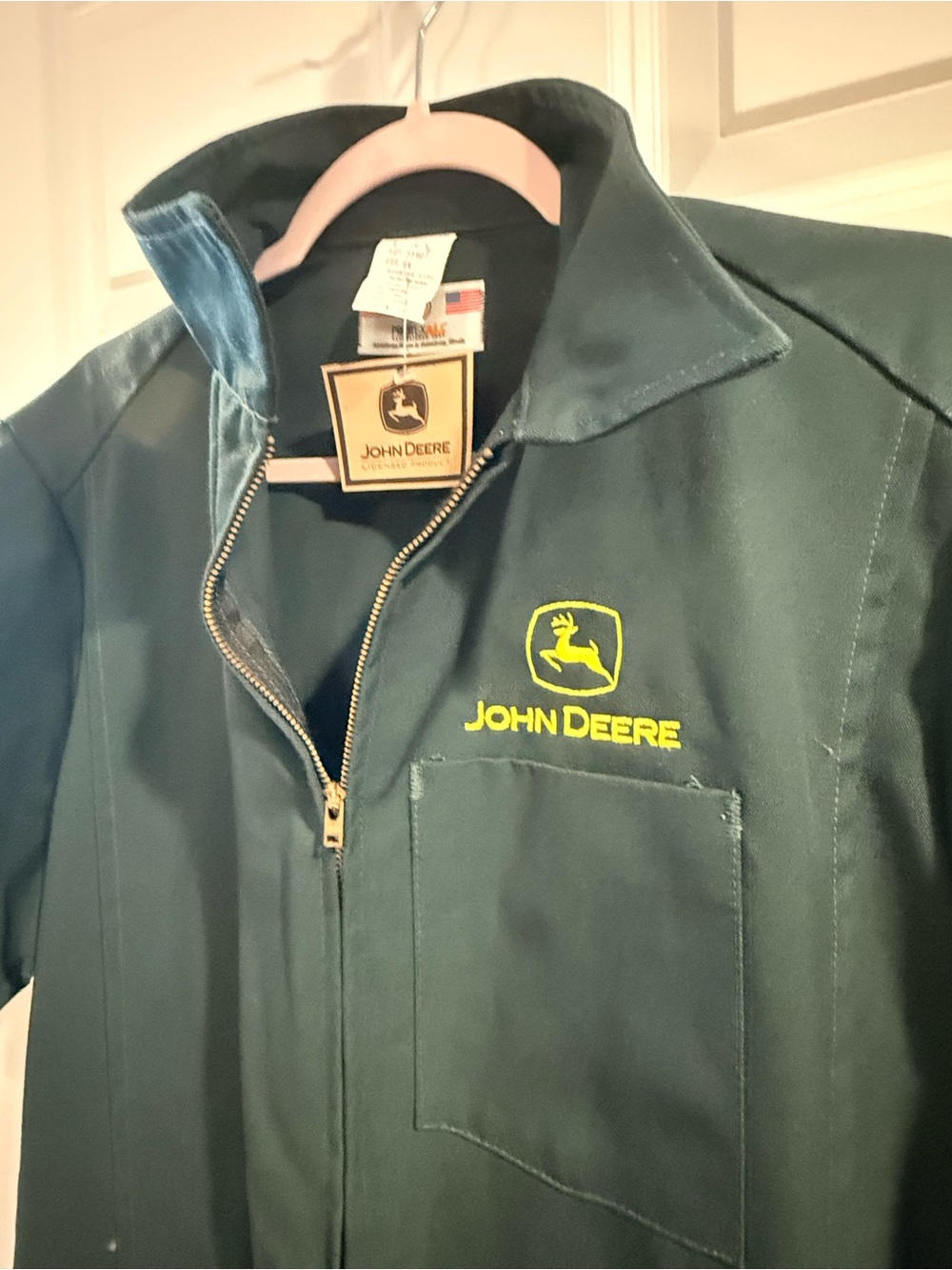 Vintage John Deere Protexall
Coveralls Jumpsuit Short Sleeve NWT